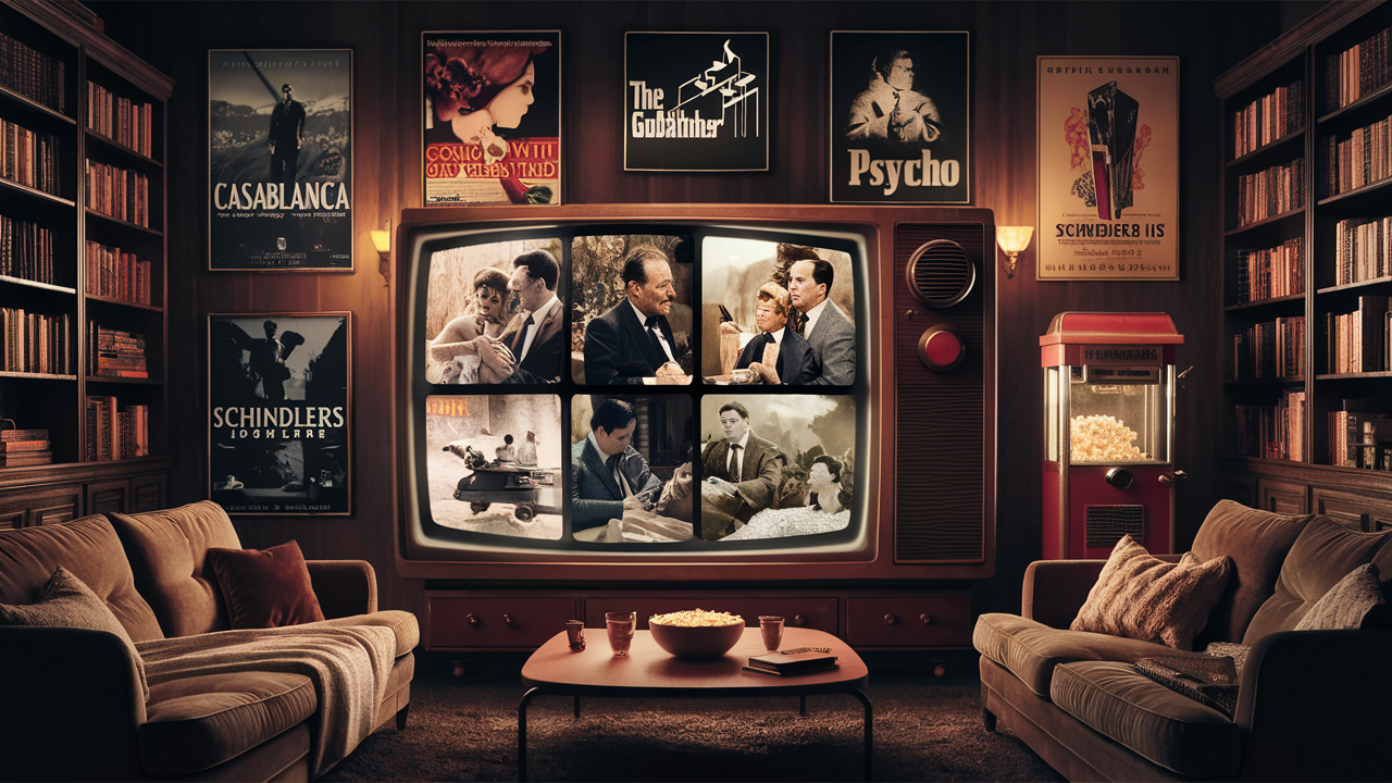 entdecken sie die unvergesslichen filmklassiker, die jeder cinephile gesehen haben sollte. von zeitlosen meisterwerken bis hin zu ikonischen geschichten - erfahren sie, welche filme unbedingt auf ihrer liste stehen müssen.